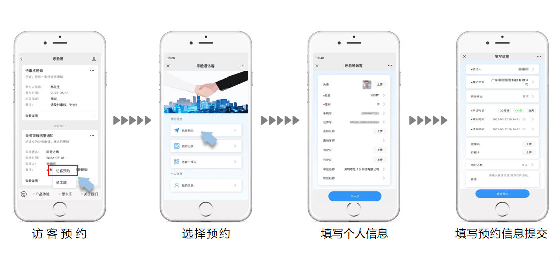 学校访客预约流程